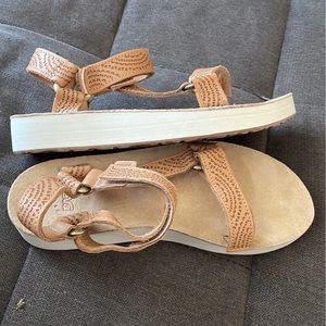 Teva platform sandals
